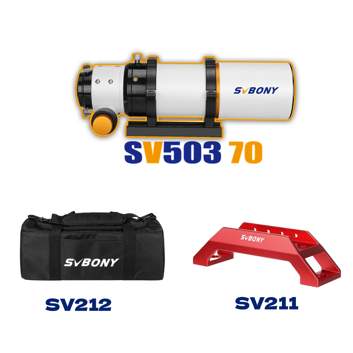 SVBONY SV503 天体望遠鏡専用パーツセット「70 80MM用」