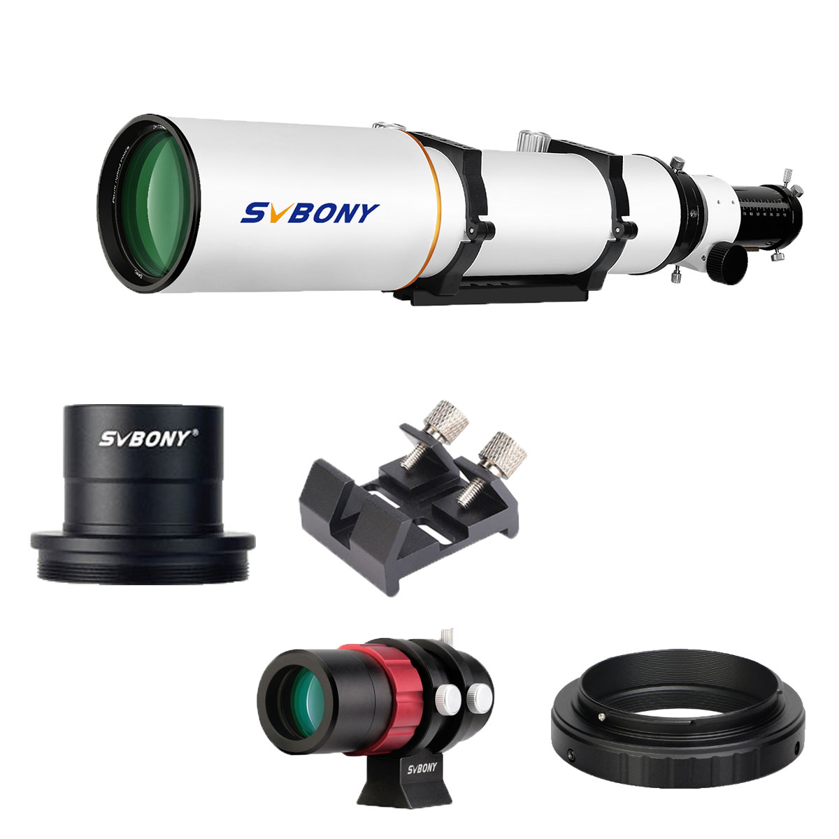 SVBONY SV503鏡筒直焦点摄影セット[Tリング幅48mmカメラ用] 102MM EDレンズ