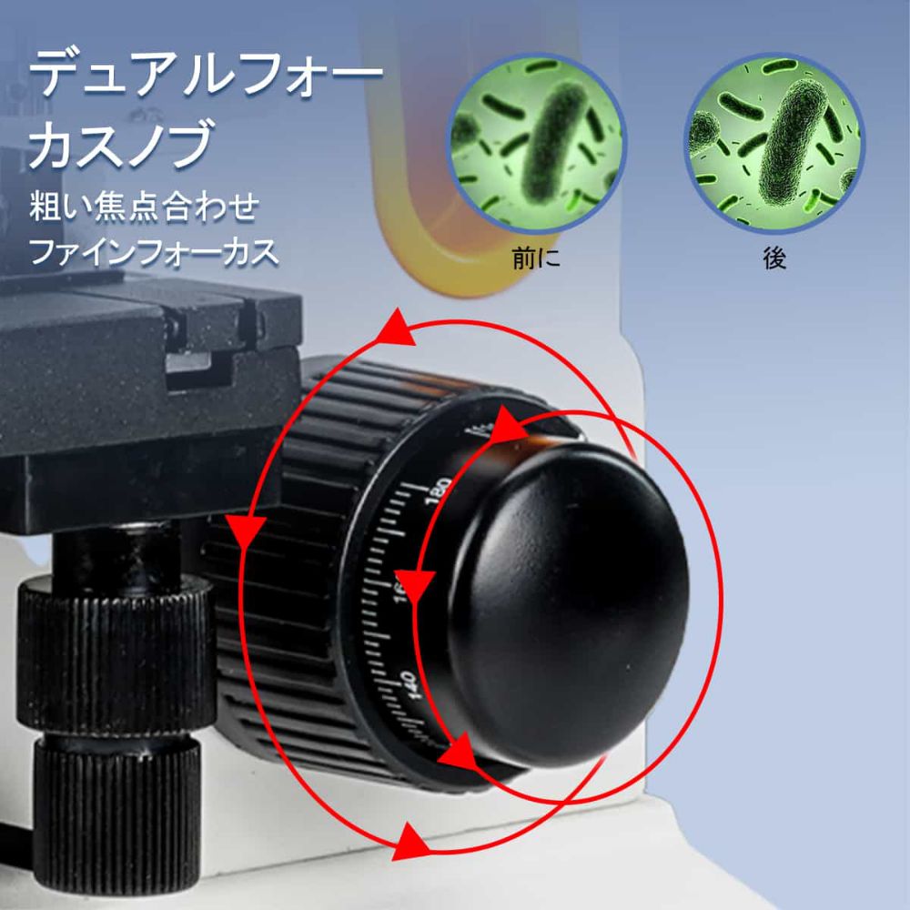 SVBONY SM202 ポータブルモノクラー顕微鏡 80-2000X  農業用